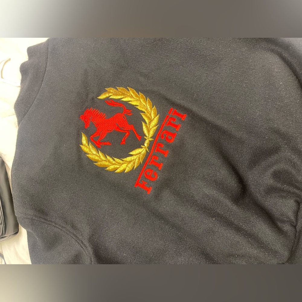 Vintage Ferrari bomber jacket